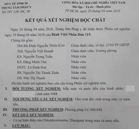 Nữ bệnh nhân chết bất thường sau khi chích thuốc chữa dị ứng - Ảnh 4. Nữ bệnh nhân chết bất thường sau khi chích thuốc chữa dị ứng - Ảnh 4.