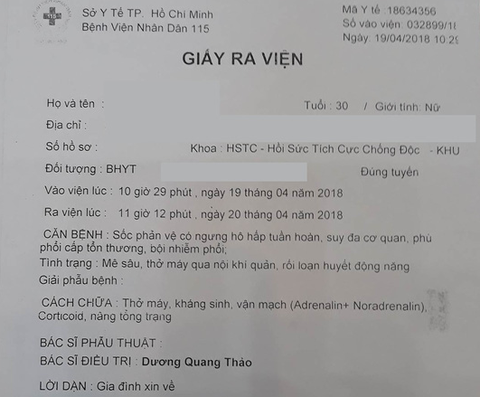 Nữ bệnh nhân chết bất thường sau khi chích thuốc chữa dị ứng - Ảnh 3. Nữ bệnh nhân chết bất thường sau khi chích thuốc chữa dị ứng - Ảnh 3.