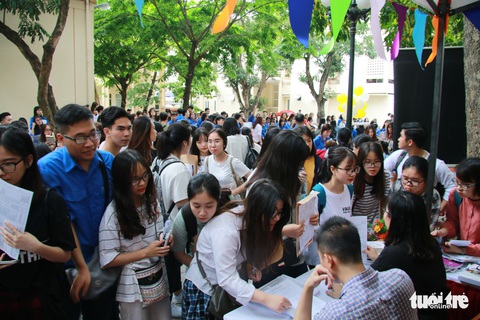 Học viện Báo chí tổ chức Ngày hội tư vấn tuyển sinh - Ảnh 2. Học viện Báo chí tổ chức Ngày hội tư vấn tuyển sinh - Ảnh 2.