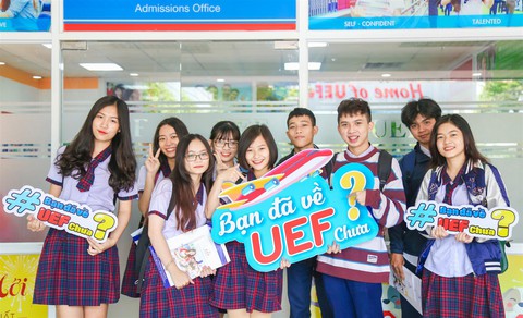 UEF nhận hồ sơ xét tuyển học bạ từ ngày 2-5 - Ảnh 2. UEF nhận hồ sơ xét tuyển học bạ từ ngày 2-5 - Ảnh 2.