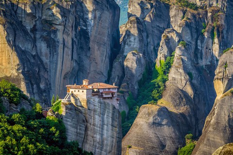 Độc đáo tu viện Meteora lơ lửng trên núi tại Hy Lạp - Ảnh 14. Độc đáo tu viện Meteora lơ lửng trên núi tại Hy Lạp - Ảnh 14.