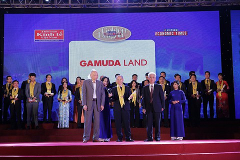 Gamuda Land Việt Nam nhận Giải thưởng Rồng Vàng 2017-2018 - Ảnh 1. Gamuda Land Việt Nam nhận Giải thưởng Rồng Vàng 2017-2018 - Ảnh 1.