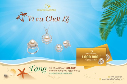 Vi vu chơi Lễ cùng Hoàng Gia Pearl - Ảnh 1. Vi vu chơi Lễ cùng Hoàng Gia Pearl - Ảnh 1.