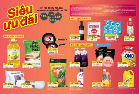 Siêu thị Co.opmart lại giảm giá sốc 3 ngày cuối tuần ngay trước lễ - Ảnh 1. Siêu thị Co.opmart lại giảm giá sốc 3 ngày cuối tuần ngay trước lễ - Ảnh 1.