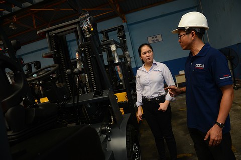 Xe nâng MGA, chặng đường 6 năm - Ảnh 1. Xe nâng MGA, chặng đường 6 năm - Ảnh 1.