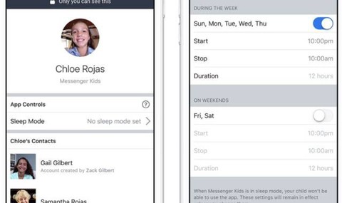 Facebook có thêm nút ‘đi ngủ’ cho ứng dụng Messenger Kids - Ảnh 1. Facebook có thêm nút ‘đi ngủ’ cho ứng dụng Messenger Kids - Ảnh 1.