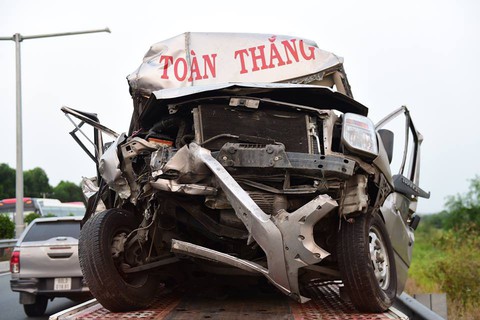 Khói mù mịt, nhiều xe tông nhau trên cao tốc TP.HCM - Long Thành - Ảnh 21. Khói mù mịt, nhiều xe tông nhau trên cao tốc TP.HCM - Long Thành - Ảnh 21.