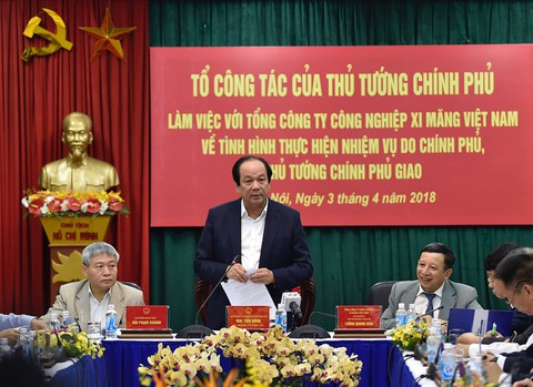 Thủ tướng nhắn nhủ ngành xi măng tiết kiệm tài nguyên - Ảnh 1. Thủ tướng nhắn nhủ ngành xi măng tiết kiệm tài nguyên - Ảnh 1.