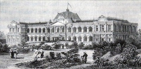 Đọc lịch sử thăng trầm 150 năm của Hội trường Thống Nhất - Ảnh 1. Đọc lịch sử thăng trầm 150 năm của Hội trường Thống Nhất - Ảnh 1.