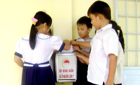 Lắng nghe học sinh qua Điều em muốn nói - Ảnh 1. Lắng nghe học sinh qua Điều em muốn nói - Ảnh 1.