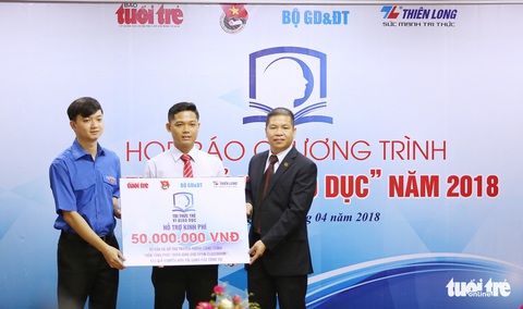 Phát động cuộc thi Tri thức trẻ vì giáo dục năm 2018 - Ảnh 4. Phát động cuộc thi Tri thức trẻ vì giáo dục năm 2018 - Ảnh 4.