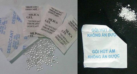 Nguy cơ mù mắt khi trẻ tiếp xúc với gói chống ẩm - Ảnh 1. Nguy cơ mù mắt khi trẻ tiếp xúc với gói chống ẩm - Ảnh 1.