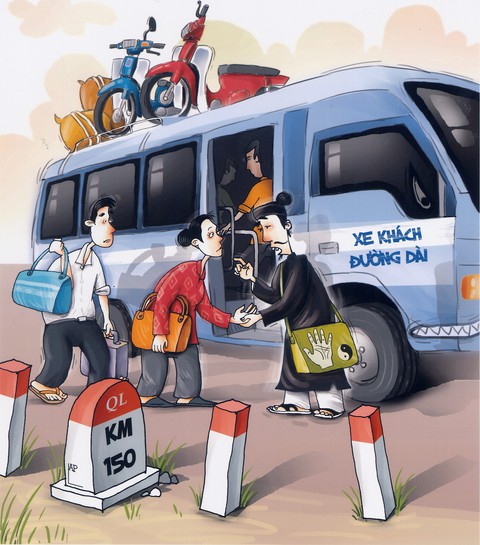 Cười đời, đời cười ở loạt tranh biếm họa cúp Rồng Tre - Ảnh 2. Cười đời, đời cười ở loạt tranh biếm họa cúp Rồng Tre - Ảnh 2.