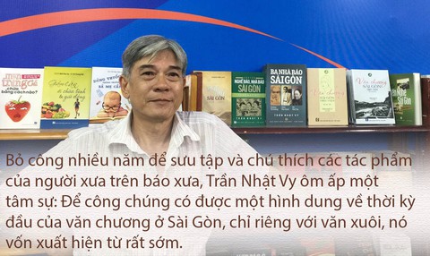 Để không lãng quên văn chương Sài Gòn - Ảnh 3. Để không lãng quên văn chương Sài Gòn - Ảnh 3.