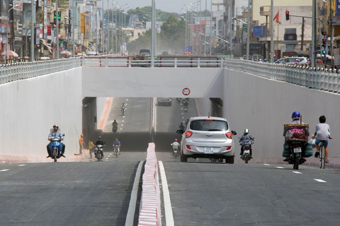 Thông xe hầm chui thứ 3 tại trung tâm Biên Hòa - Ảnh 2. Thông xe hầm chui thứ 3 tại trung tâm Biên Hòa - Ảnh 2.