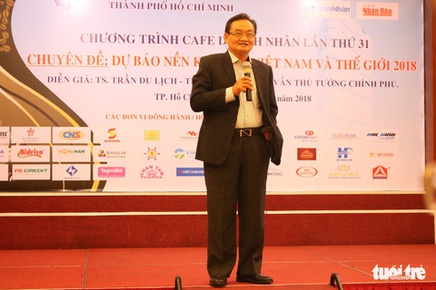 Ông Trần Du Lịch: không nên tự sướng con số tăng trưởng - Ảnh 1. Ông Trần Du Lịch: không nên tự sướng con số tăng trưởng - Ảnh 1.