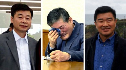 Ông Trump sẽ đích thân đón 3 tù nhân Mỹ được Triều Tiên thả - Ảnh 2. Ông Trump sẽ đích thân đón 3 tù nhân Mỹ được Triều Tiên thả - Ảnh 2.