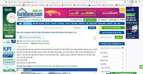 Đảo, rừng ở Vân Đồn bị rao bán trên mạng vì sắp lên đặc khu - Ảnh 1. Đảo, rừng ở Vân Đồn bị rao bán trên mạng vì sắp lên đặc khu - Ảnh 1.