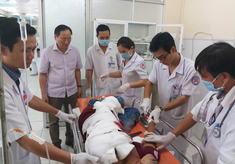 Nạn nhân thứ 3 vụ lật xe trên đèo ở Khánh Hòa tử vong - Ảnh 1. Nạn nhân thứ 3 vụ lật xe trên đèo ở Khánh Hòa tử vong - Ảnh 1.