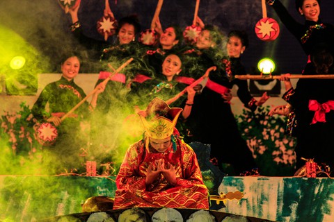 14 tỉnh tham gia Liên hoan hát then, đàn tính tại Hà Giang - Ảnh 4. 14 tỉnh tham gia Liên hoan hát then, đàn tính tại Hà Giang - Ảnh 4.