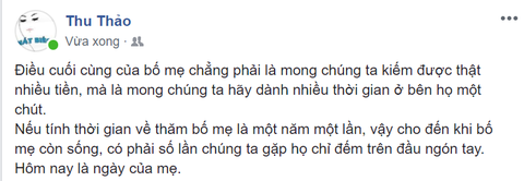 Ngày của Mẹ 13-5: Yêu thương mẹ đâu chỉ một ngày - Ảnh 2. Ngày của Mẹ 13-5: Yêu thương mẹ đâu chỉ một ngày - Ảnh 2.