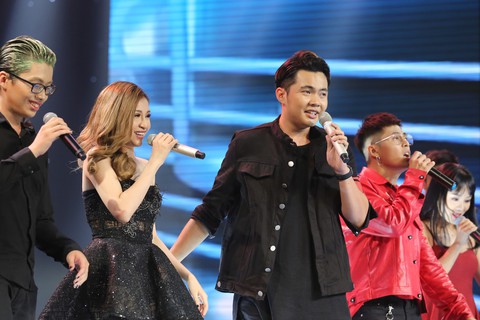 Lộn Xộn Band chiến thắng với Hmmm ở Sing my song mùa 2 - Ảnh 16. Lộn Xộn Band chiến thắng với Hmmm ở Sing my song mùa 2 - Ảnh 16.