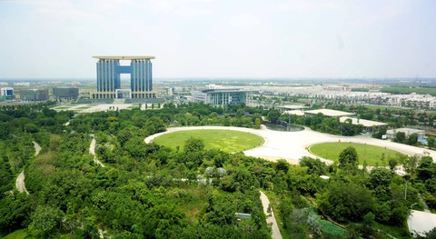 Những công viên xanh tại Thủ Dầu Một - Ảnh 1. Những công viên xanh tại Thủ Dầu Một - Ảnh 1.