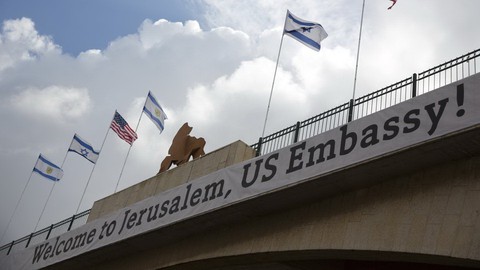 Chiều nay Mỹ khánh thành đại sứ quán mới ở Jerusalem - Ảnh 3. Chiều nay Mỹ khánh thành đại sứ quán mới ở Jerusalem - Ảnh 3.