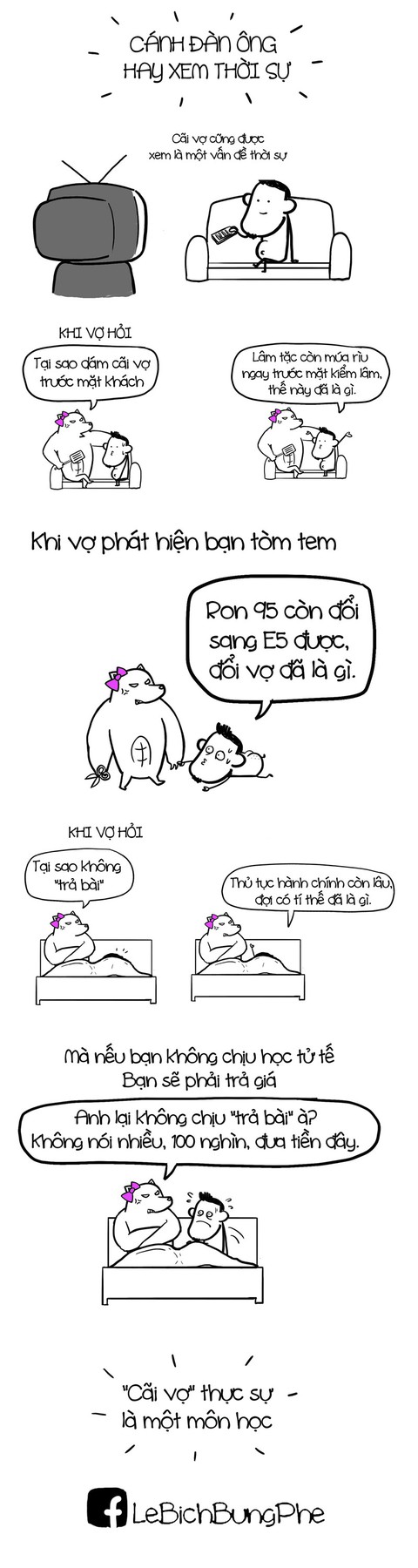 Hí họa về chuyện... cãi vợ - Ảnh 1. Hí họa về chuyện... cãi vợ - Ảnh 1.