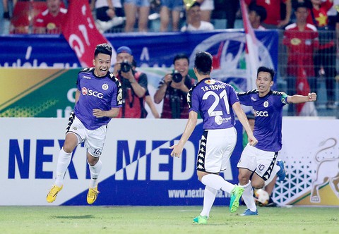 Thành Chung - người đưa Hà Nội FC vào bán kết cúp quốc gia 2018 - Ảnh 1. Thành Chung - người đưa Hà Nội FC vào bán kết cúp quốc gia 2018 - Ảnh 1.