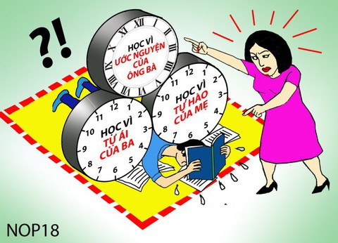 Tại sao con phải 9, 10 điểm cha mẹ mới an lòng? - Ảnh 1. Tại sao con phải 9, 10 điểm cha mẹ mới an lòng? - Ảnh 1.