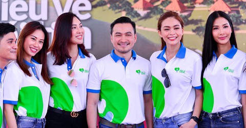 Phan Anh, Hoàng Thùy, Mâu Thủy lên núi xây trường Hiểu về trái tim - Ảnh 5. Phan Anh, Hoàng Thùy, Mâu Thủy lên núi xây trường Hiểu về trái tim - Ảnh 5.