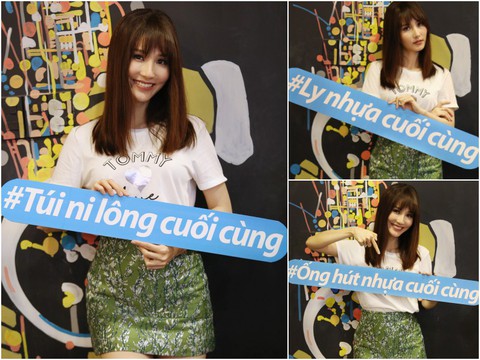 Diễm My 9x: Tôi thay đổi vì một Việt Nam không rác nhựa - Ảnh 6. Diễm My 9x: Tôi thay đổi vì một Việt Nam không rác nhựa - Ảnh 6.