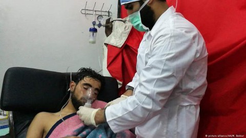 OPCW xác nhận tấn công hóa học ở Syria - Ảnh 1. OPCW xác nhận tấn công hóa học ở Syria - Ảnh 1.