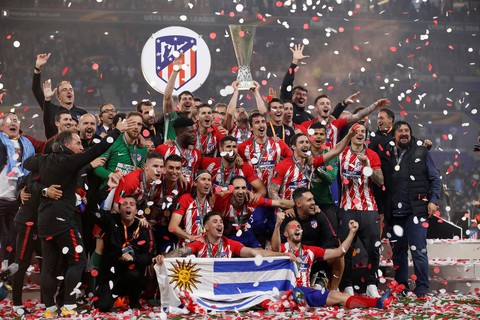Đè bẹp Marseille, Atletico Madrid vô địch Europa League - Ảnh 1. Đè bẹp Marseille, Atletico Madrid vô địch Europa League - Ảnh 1.
