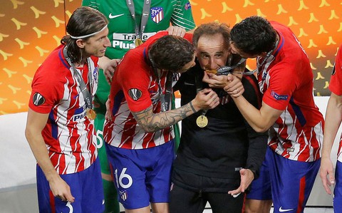 Atletico Madrid ăn mừng chức vô địch Europa League - Ảnh 9. Atletico Madrid ăn mừng chức vô địch Europa League - Ảnh 9.