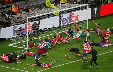 Atletico Madrid ăn mừng chức vô địch Europa League - Ảnh 10. Atletico Madrid ăn mừng chức vô địch Europa League - Ảnh 10.