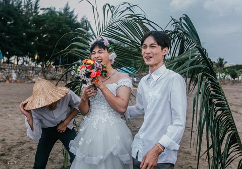 Ảnh kỷ yếu phong cách ‘đám cưới miền quê’ của teen Hải Phòng - Ảnh 5. Ảnh kỷ yếu phong cách ‘đám cưới miền quê’ của teen Hải Phòng - Ảnh 5.