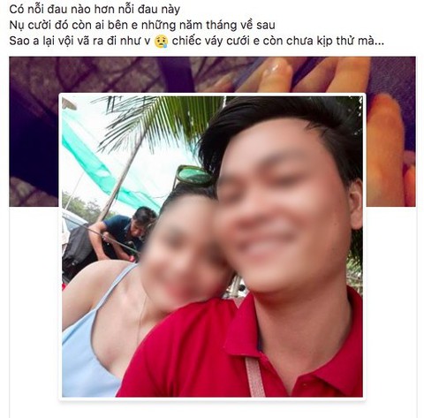 Bạn gái hiệp sĩ tử nạn: Cố sống tốt để anh yên lòng - Ảnh 1. Bạn gái hiệp sĩ tử nạn: Cố sống tốt để anh yên lòng - Ảnh 1.