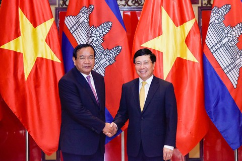 Việc phân giới, cắm mốc Việt Nam - Campuchia đạt 84% - Ảnh 1. Việc phân giới, cắm mốc Việt Nam - Campuchia đạt 84% - Ảnh 1.
