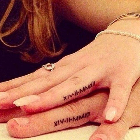 Trào lưu xăm hình lên tay thay cho nhẫn cưới - Ảnh 2. Trào lưu xăm hình lên tay thay cho nhẫn cưới - Ảnh 2.