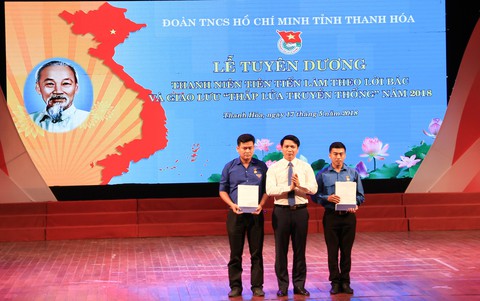 Thanh Hóa: Tuyên dương 50 gương thanh niên tiên tiến làm theo lời Bác - Ảnh 3. Thanh Hóa: Tuyên dương 50 gương thanh niên tiên tiến làm theo lời Bác - Ảnh 3.