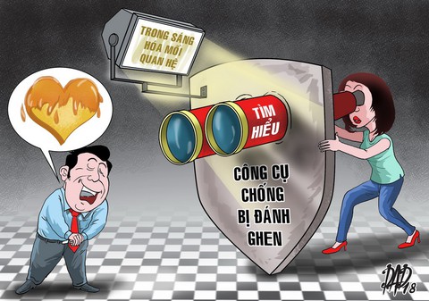 Cẩn thận kẻo bị... đánh ghen lột đồ - Ảnh 1. Cẩn thận kẻo bị... đánh ghen lột đồ - Ảnh 1.