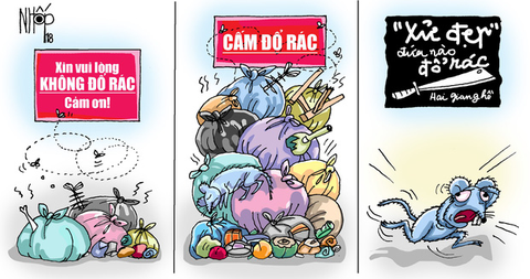Rác thải, rác người - Ảnh 1. Rác thải, rác người - Ảnh 1.