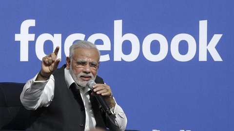 Trên Facebook, thủ tướng Ấn qua mặt ông Trump - Ảnh 1. Trên Facebook, thủ tướng Ấn qua mặt ông Trump - Ảnh 1.
