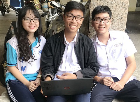 Học sinh sáng chế phần mềm về giải phẫu cơ thể người - Ảnh 1. Học sinh sáng chế phần mềm về giải phẫu cơ thể người - Ảnh 1.