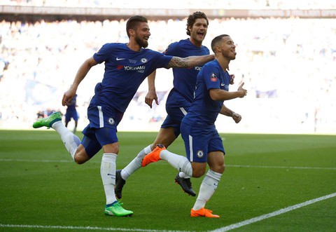 Hazard giúp Chelsea vớt vát mùa giải bằng Cúp FA - Ảnh 1. Hazard giúp Chelsea vớt vát mùa giải bằng Cúp FA - Ảnh 1.