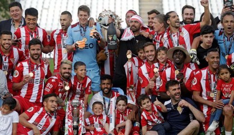 5 ngày sau khi bị tấn công, Sporting mất Cúp Quốc gia - Ảnh 1. 5 ngày sau khi bị tấn công, Sporting mất Cúp Quốc gia - Ảnh 1.