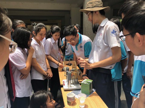 Giải lao bằng... khoa học - Ảnh 1. Giải lao bằng... khoa học - Ảnh 1.