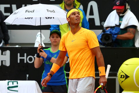 Được trời giúp sức, Nadal vô địch Italian Open - Ảnh 4. Được trời giúp sức, Nadal vô địch Italian Open - Ảnh 4.